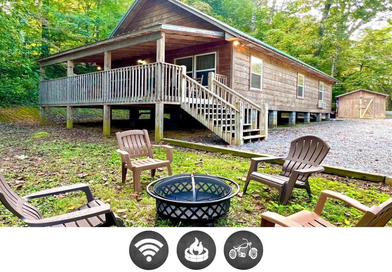 Tranquil Valley Retreat Cabin เซอเวียร์วีล ภายนอก รูปภาพ